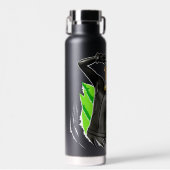 Cat Noir | Grafisch uitklapbaar Waterfles (Voorkant)