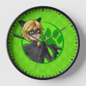 Cat Noir Green Badge (Voorkant)