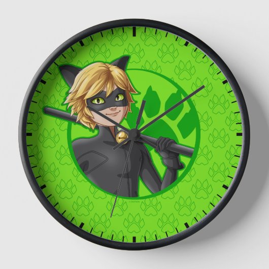 Cat Noir Green Badge (Voorkant)