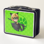 Cat Noir Green Badge (Voorkant)