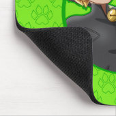 Cat Noir Green Badge Muismat (Hoek)