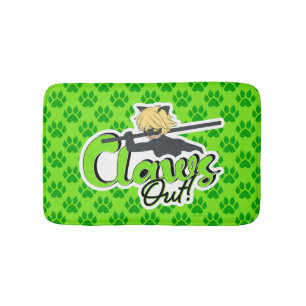 Cat Noir   Klauwen uit! Badmat