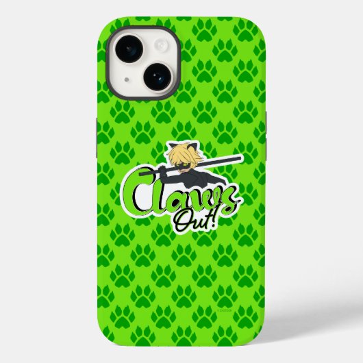 Cat Noir | Klauwen uit! Case-Mate iPhone Case (Achterkant)