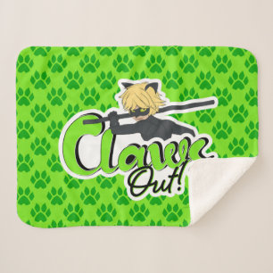 Cat Noir   Klauwen uit! Sherpa Deken