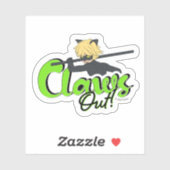 Cat Noir | Klauwen uit! Sticker (Vel)