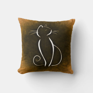 Cat Noir Oranje Pillow Kussen