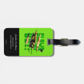 Cat Noir & Plagg | Klauwen uit Bagagelabel (Achterkant horizontaal)