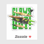 Cat Noir & Plagg | Klauwen uit Sticker (Vel)