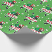 Cat Noir | Vrolijk kerstfeest Cadeaupapier (Hoek)