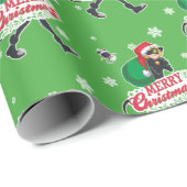 Cat Noir | Vrolijk kerstfeest Cadeaupapier (Rol Hoek)