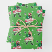 Cat Noir | Vrolijk kerstfeest Inpakpapier Vel (In situ)