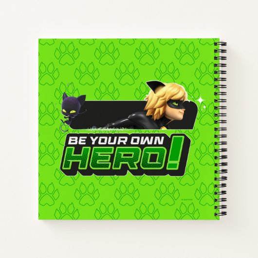 Cat Noir | Wees je eigen held Notitieboek (Achterkant)
