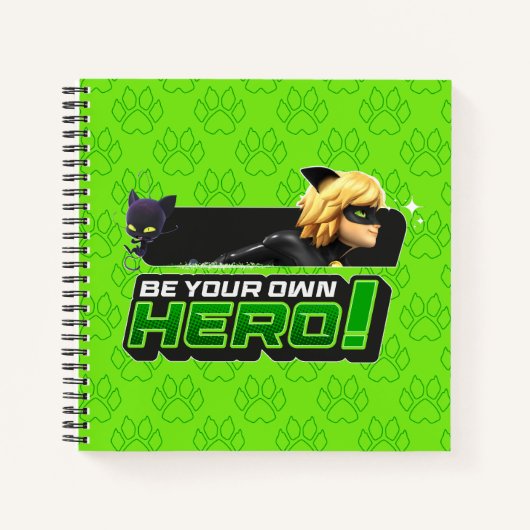 Cat Noir | Wees je eigen held Notitieboek (Voorkant)