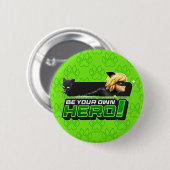 Cat Noir | Wees je eigen held Ronde Button 5,7 Cm (Voorkant /achterkant)