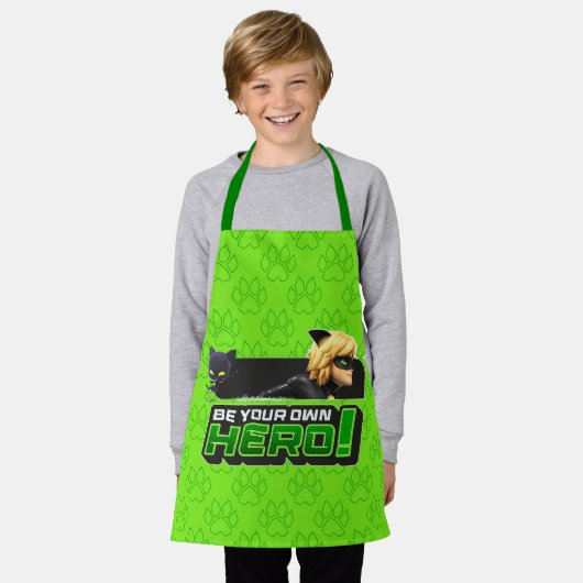 Cat Noir | Wees je eigen held Schort (Gedragen)