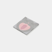 Cat Nom Gray Post-it® Notes (Schuin)