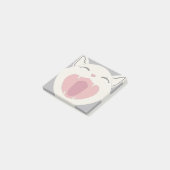 Cat Nom White Post-it® Notes (Schuin)