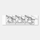 Cat Noodle Bumber Sticker (Voorkant)