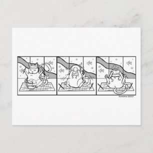 Cat Noodles Post Cards Briefkaart