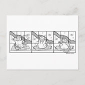 Cat Noodles Post Cards Briefkaart (Voorkant)