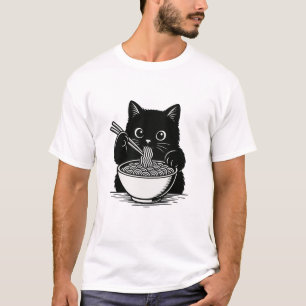 Cat Noodles - Voor liefhebbers van eten en katten! T-shirt