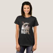 Cat Nope T-shirt (Voorkant volledig)