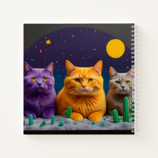 Cat Notebook for Cat Lovers  Notitieboek (Achterkant)
