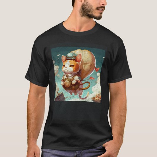 Cat Nurse Balloon T-shirt (Voorkant)