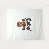 Cat-o'-lantaarn Wandkleed (Voorkant (horizontaal))