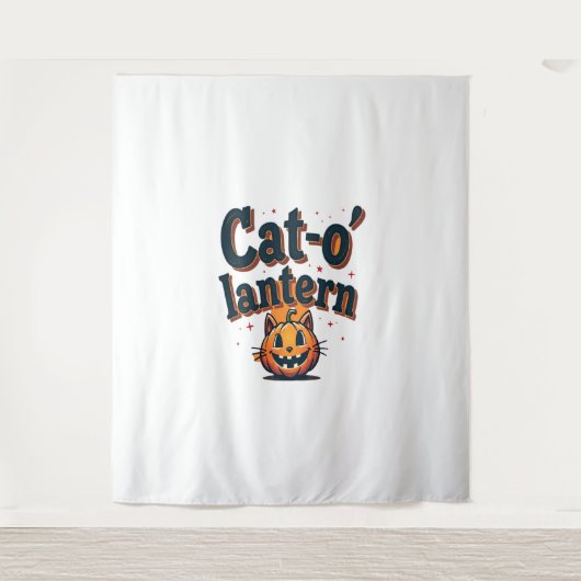 Cat-o'-lantaarn Wandkleed (Voorkant)