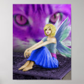 Cat Observes Fairy Poster (Voorkant)