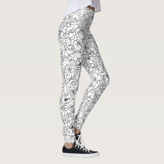 Cat Obsessed - Crazy Cat Lady Leggings (Rechts)