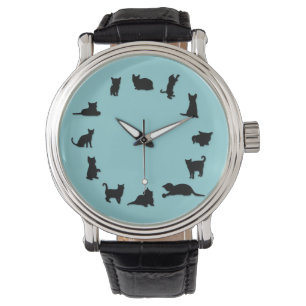 Cat O'Clock Watch Horloge