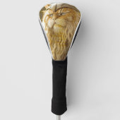 Cat Old Viking. Golfheadcover (Voorkant)