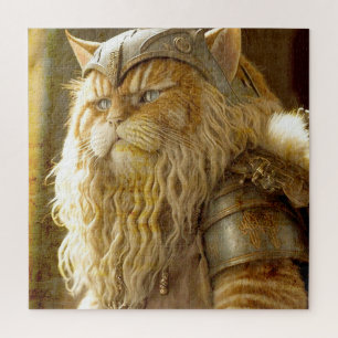 Cat Old Viking. Legpuzzel