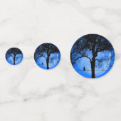 Cat on a Wire Blue Moon Confetti (Achterkanten)