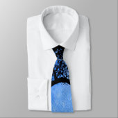 Cat on a Wire Blue Moon Stropdas (Gebonden)