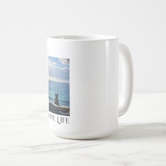 Cat One Life Koffiemok (Voorkant rechts)