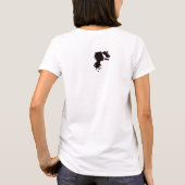 Cat Oppai Girl T-shirt (Achterkant)