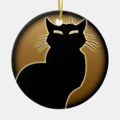 Cat Ornament Personalized Cat Decoration Gift (Voorkant)