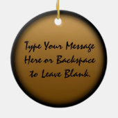 Cat Ornament Personalized Cat Decoration Gift (Achterkant)