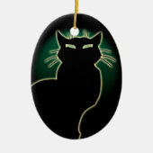 Cat Ornament Personalized Cat Decoration Gift (Voorkant)