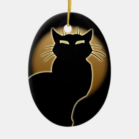 Cat Ornament Personalized Cat Decoration Gift (Voorkant)