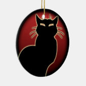 Cat Ornament Personalized Cat Decoration Gift (Rechts)