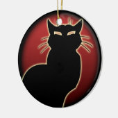 Cat Ornament Personalized Cat Decoration Gift (Links)