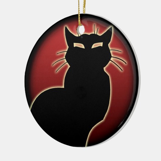 Cat Ornament Personalized Cat Decoration Gift (Links)