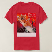 Cat Outta Hell T-shirt (Design voorkant)