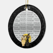 Cat & Owl Halloween Wedding Ornament (Links)