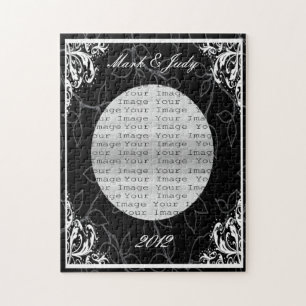 Cat & Owl Halloween Wedding Puzzle Legpuzzel