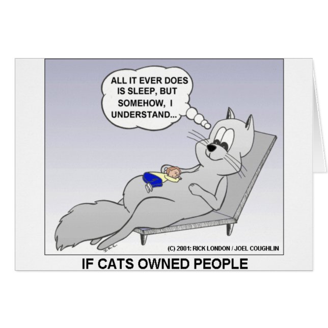 Cat Owner Funny Gifts T - shirts & Collectibles (Voorkant Horizontaal)